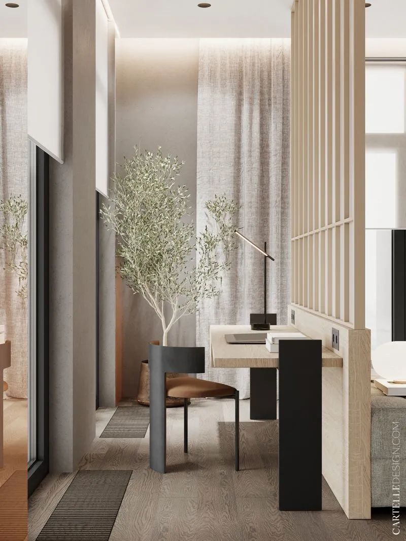 165㎡四口之家，简约温馨的住宅！(图17)