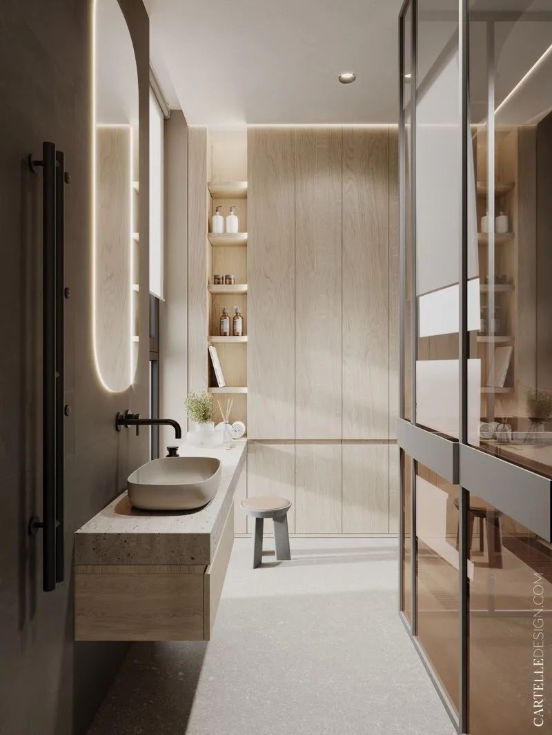 165㎡四口之家，简约温馨的住宅！(图23)