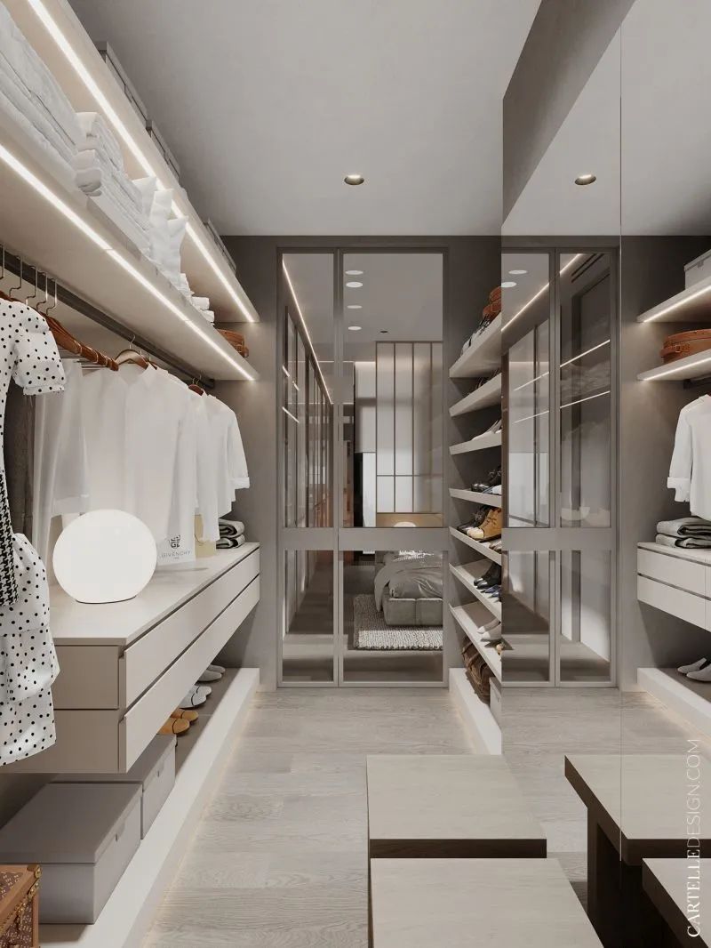 165㎡四口之家，简约温馨的住宅！(图25)