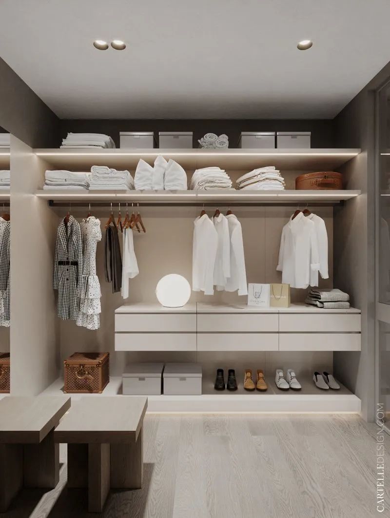 165㎡四口之家，简约温馨的住宅！(图26)