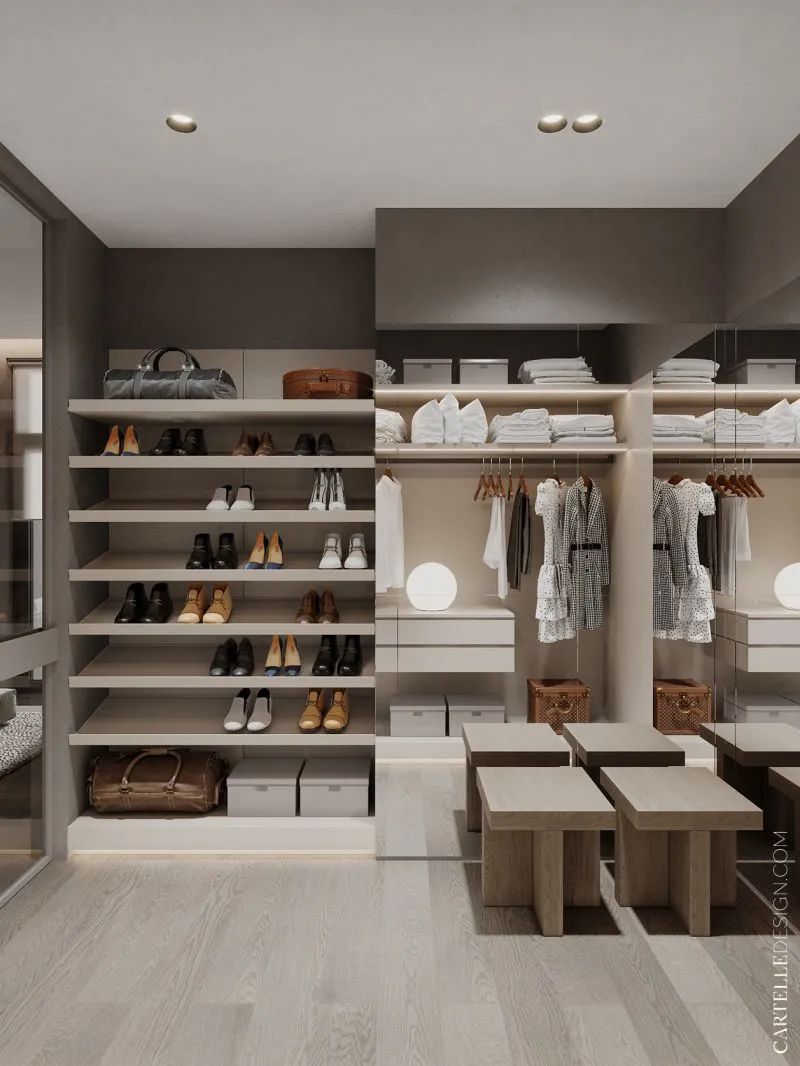 165㎡四口之家，简约温馨的住宅！(图27)