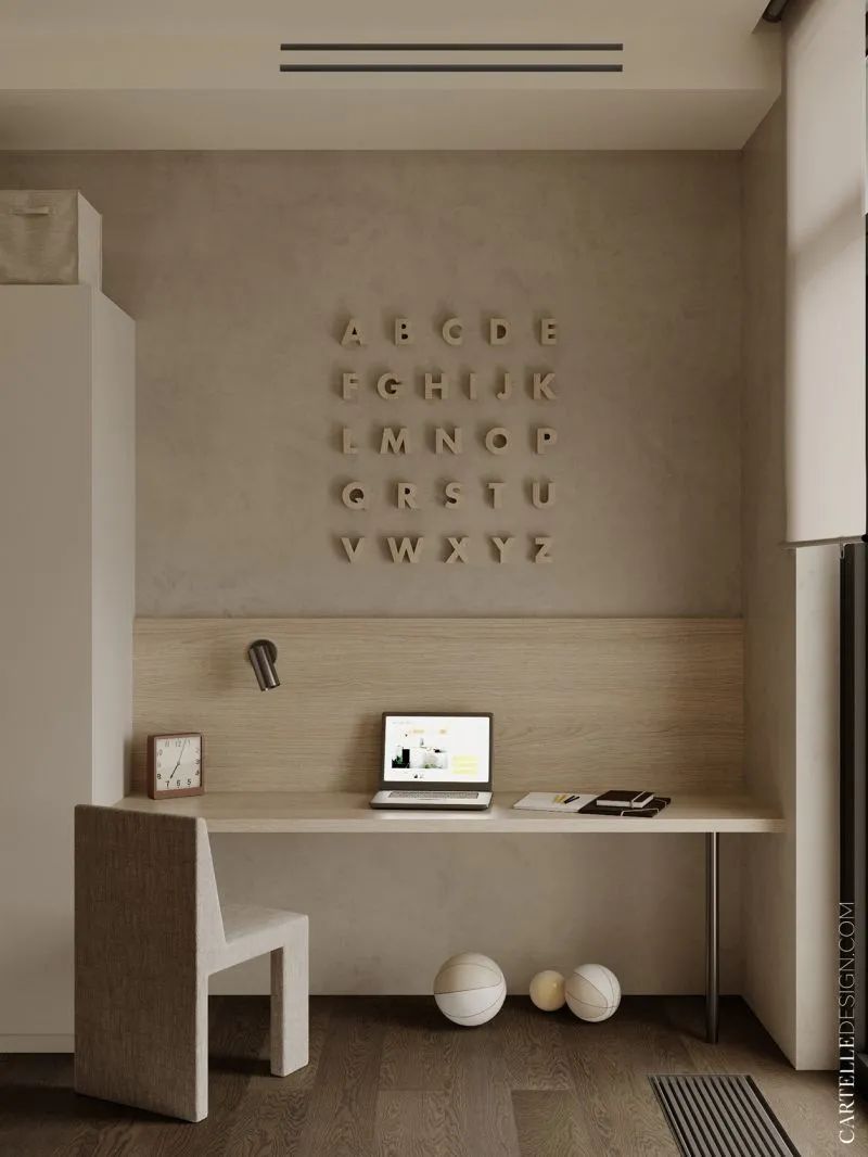 165㎡四口之家，简约温馨的住宅！(图34)