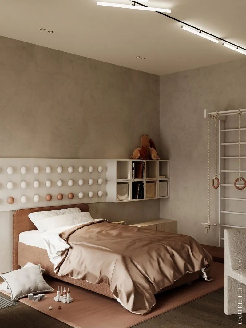 165㎡四口之家，简约温馨的住宅！(图33)