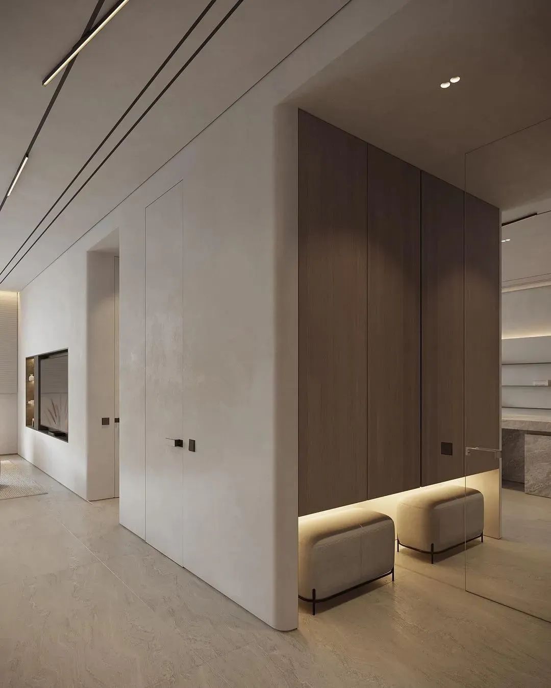 奶油色公寓，细腻的优雅(图2)