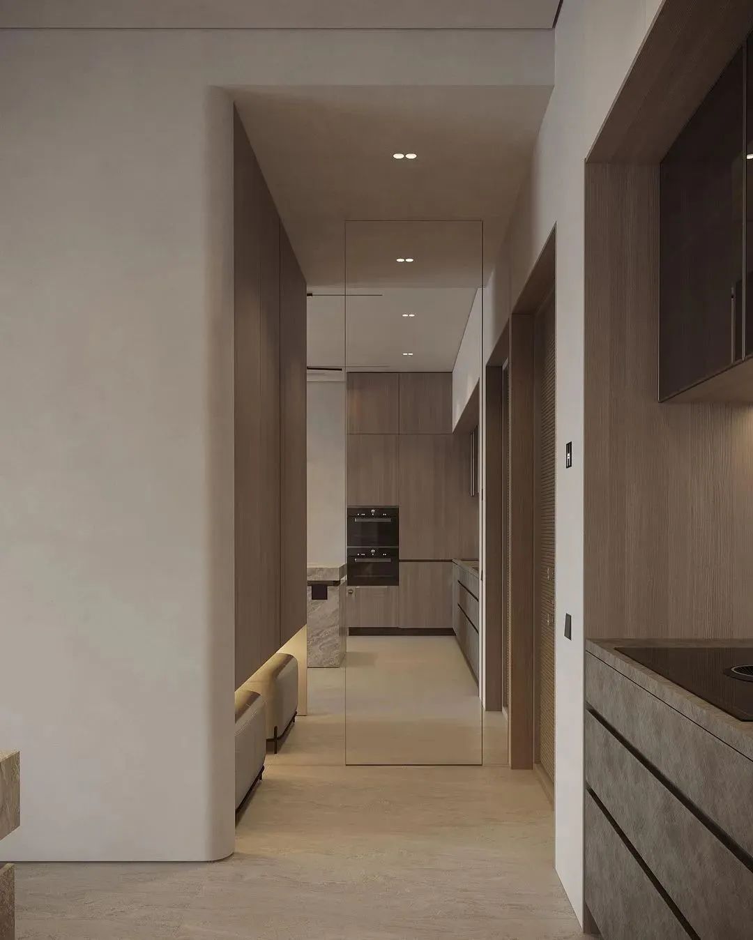 奶油色公寓，细腻的优雅(图3)