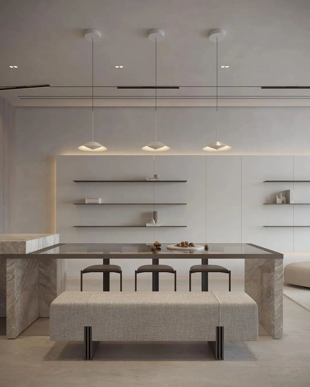 奶油色公寓，细腻的优雅(图7)