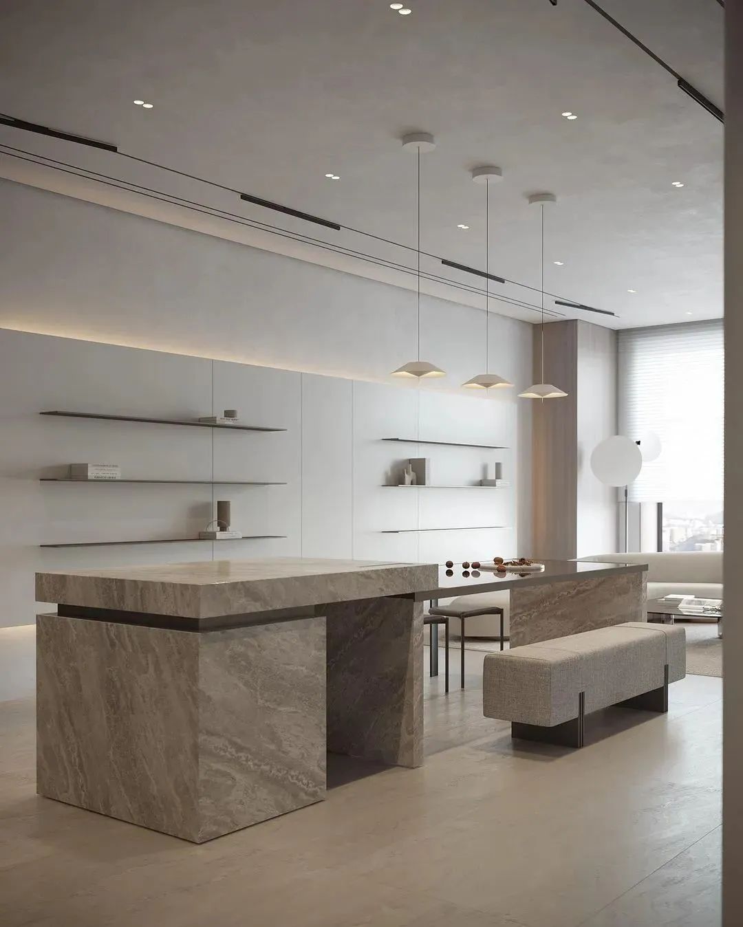 奶油色公寓，细腻的优雅(图9)