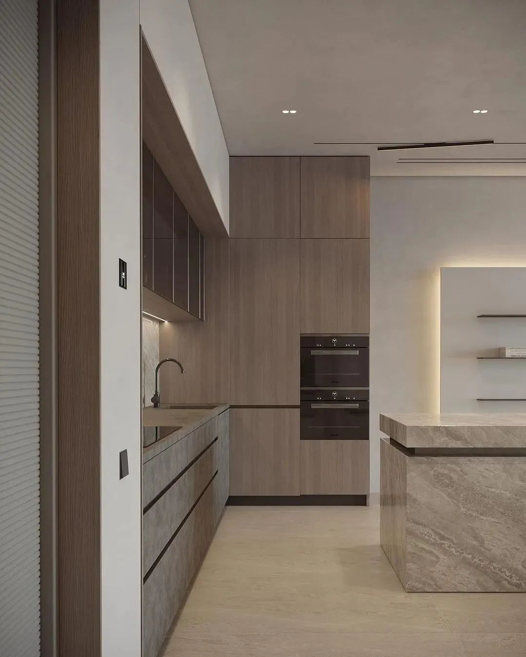 奶油色公寓，细腻的优雅(图12)