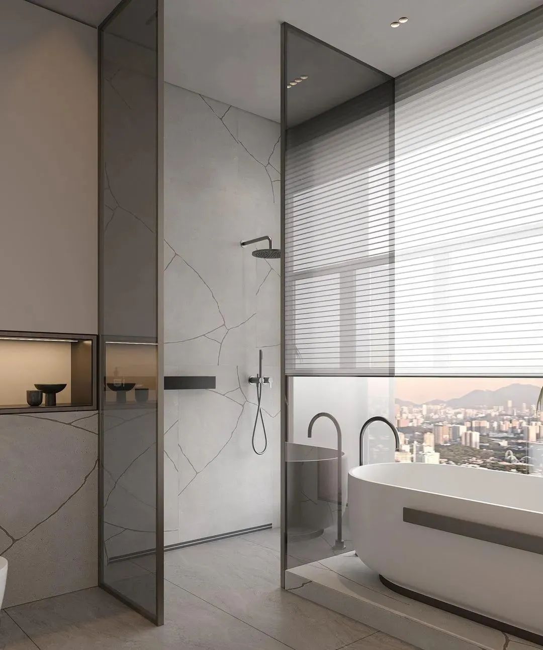 奶油色公寓，细腻的优雅(图23)