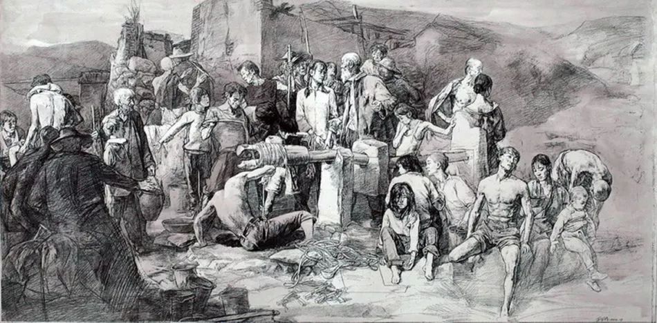 央美油画系教授，王少伦作品！(图16)