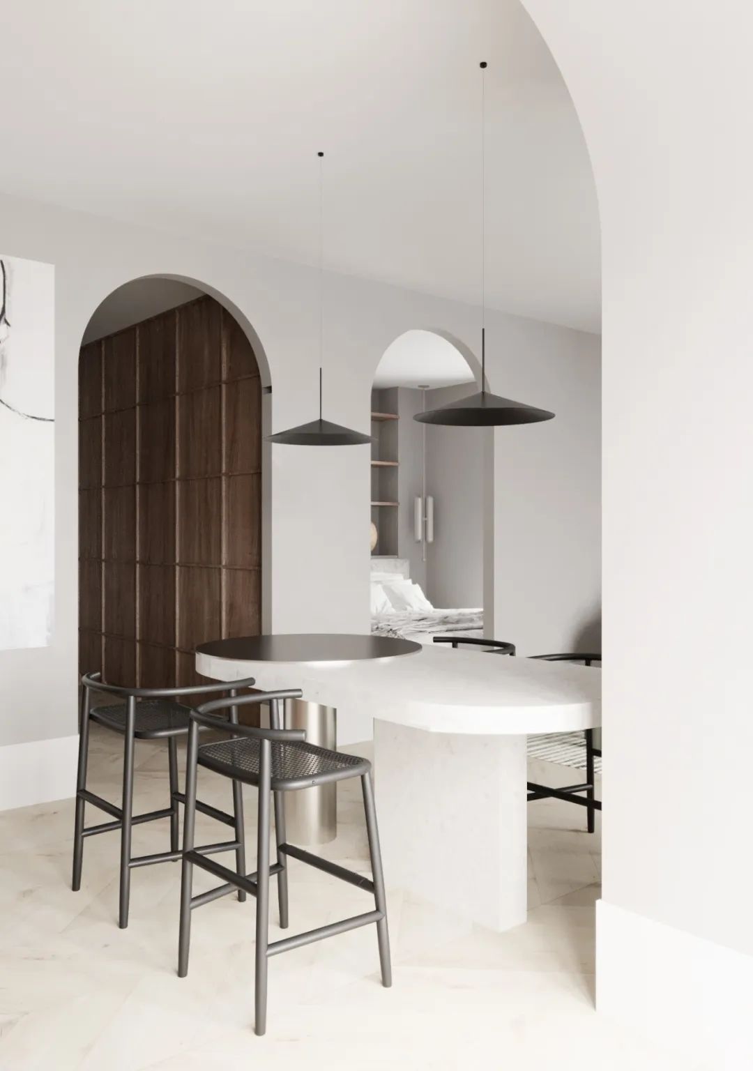 42㎡小户型住宅设计方案，一个人住超舒服！(图8)