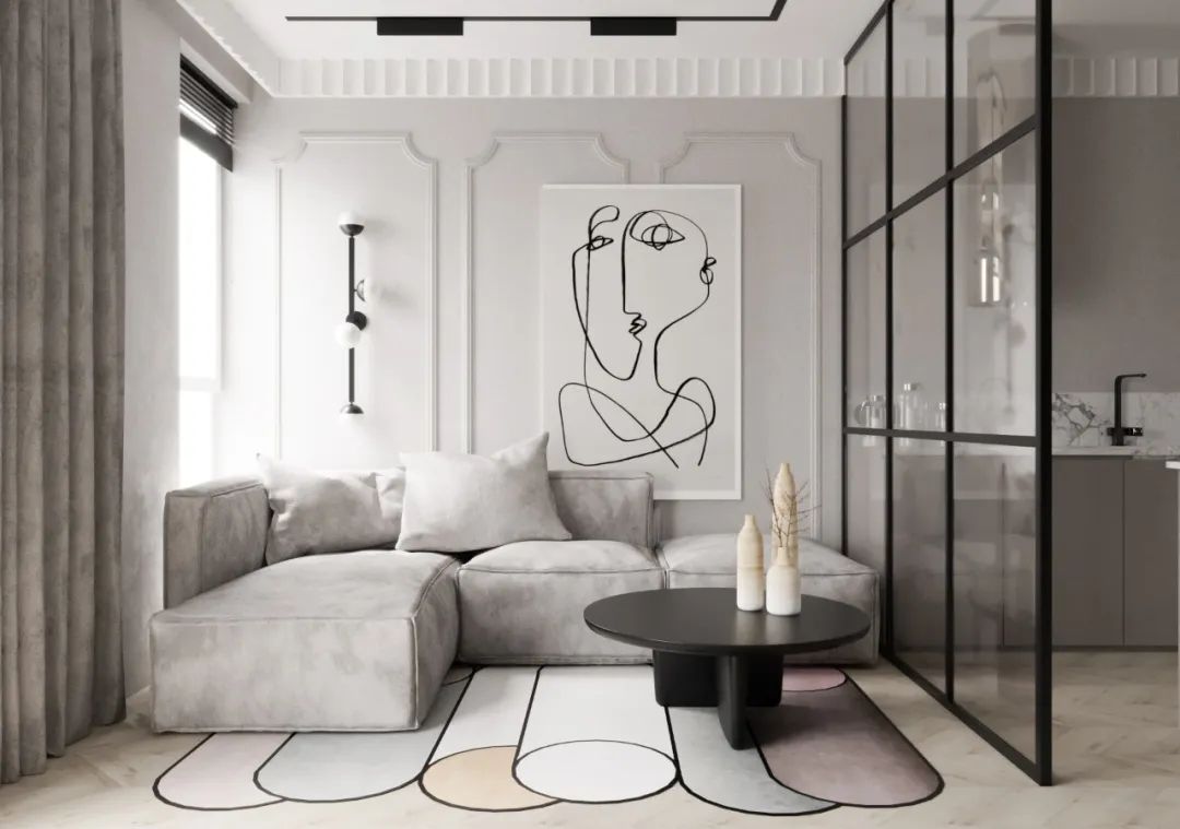 42㎡小户型住宅设计方案，一个人住超舒服！(图10)