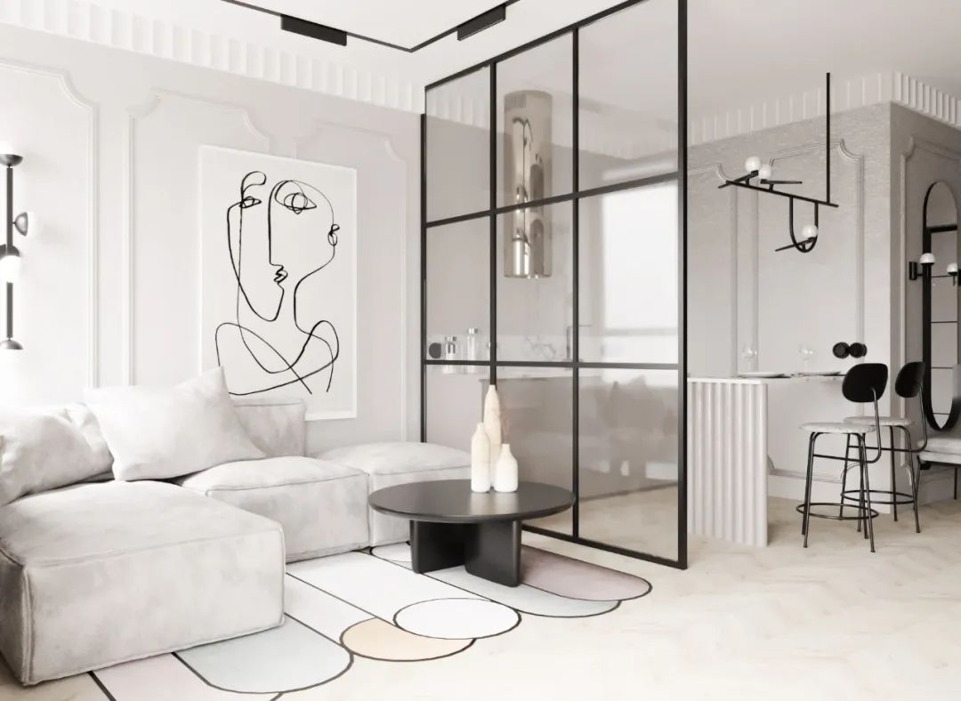 42㎡小户型住宅设计方案，一个人住超舒服！(图12)