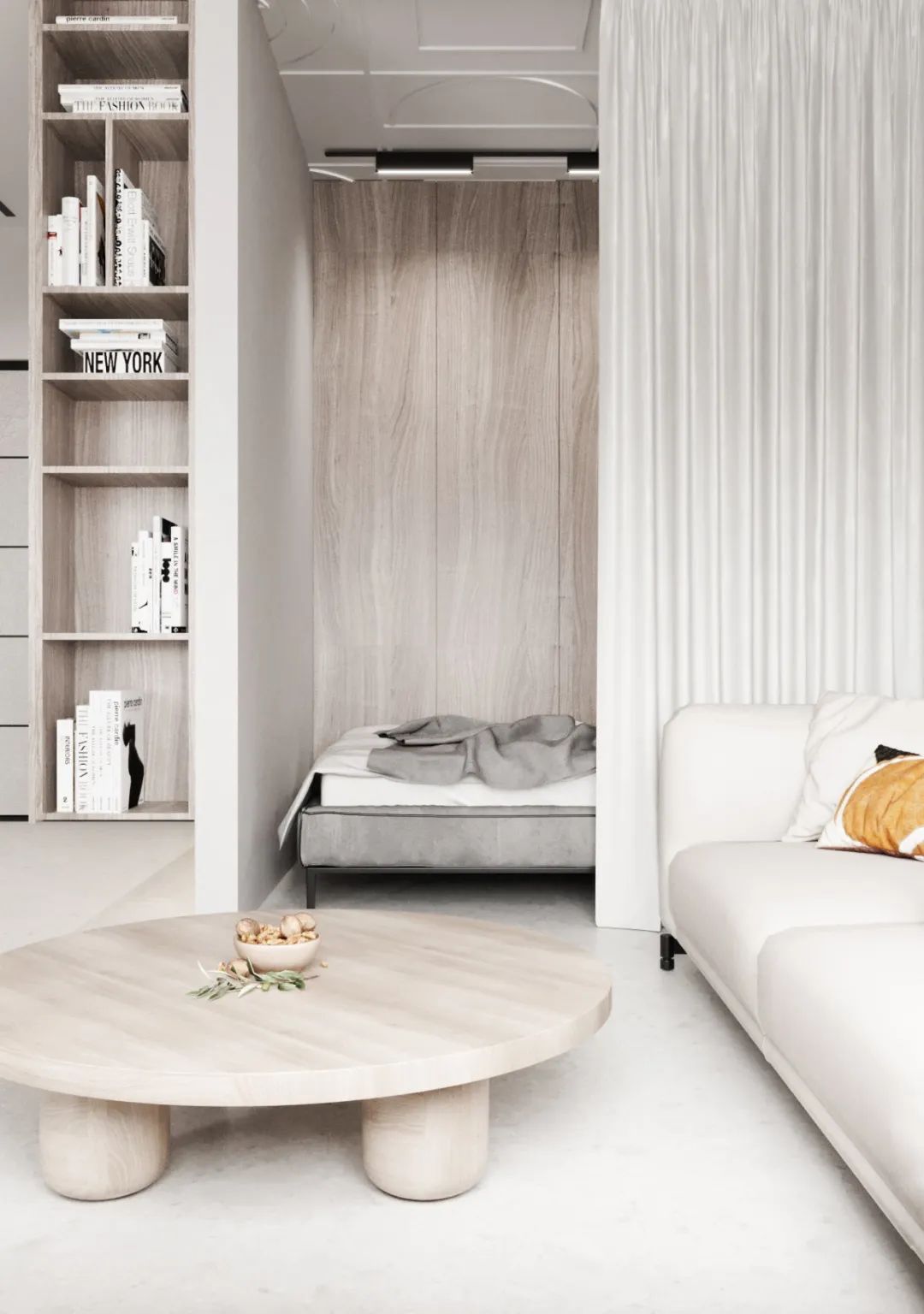 42㎡小户型住宅设计方案，一个人住超舒服！(图22)