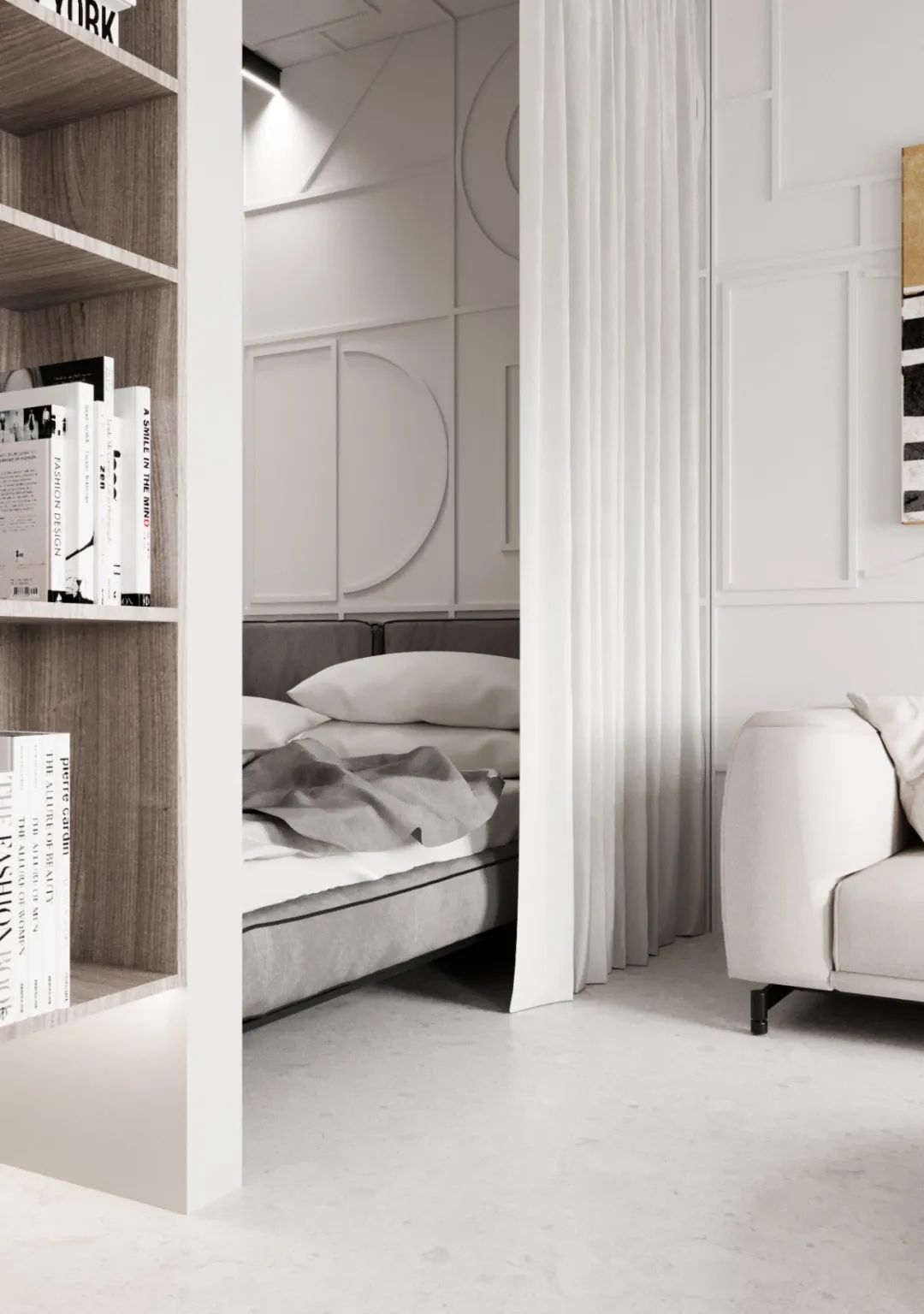 42㎡小户型住宅设计方案，一个人住超舒服！(图23)