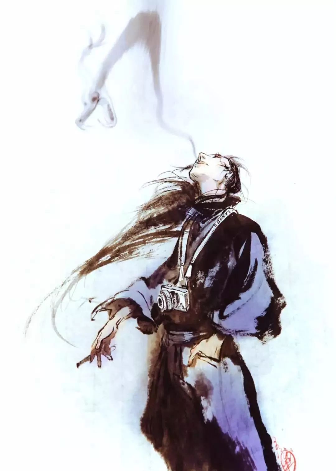 90后画家：三白蝉，让中国漫画刮起了一股的狂野之风！(图2)