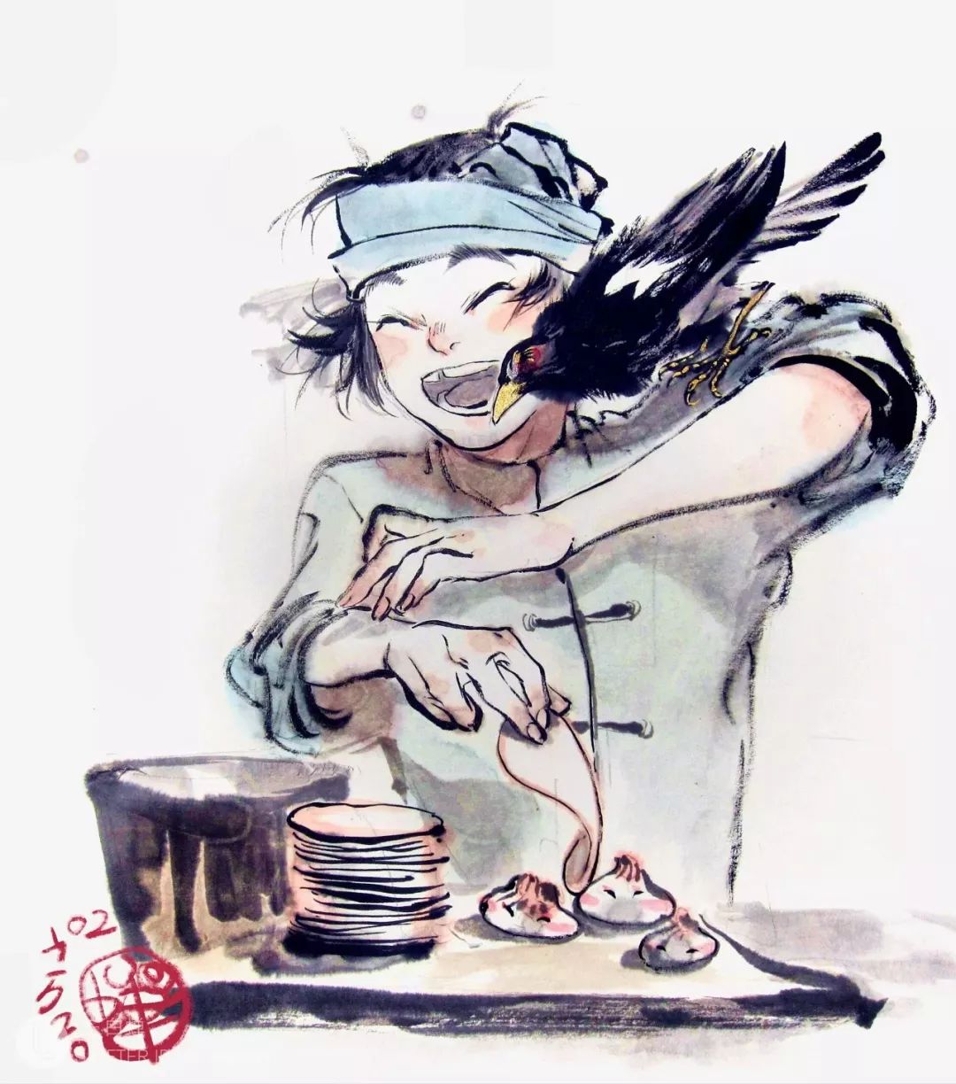 90后画家：三白蝉，让中国漫画刮起了一股的狂野之风！(图9)