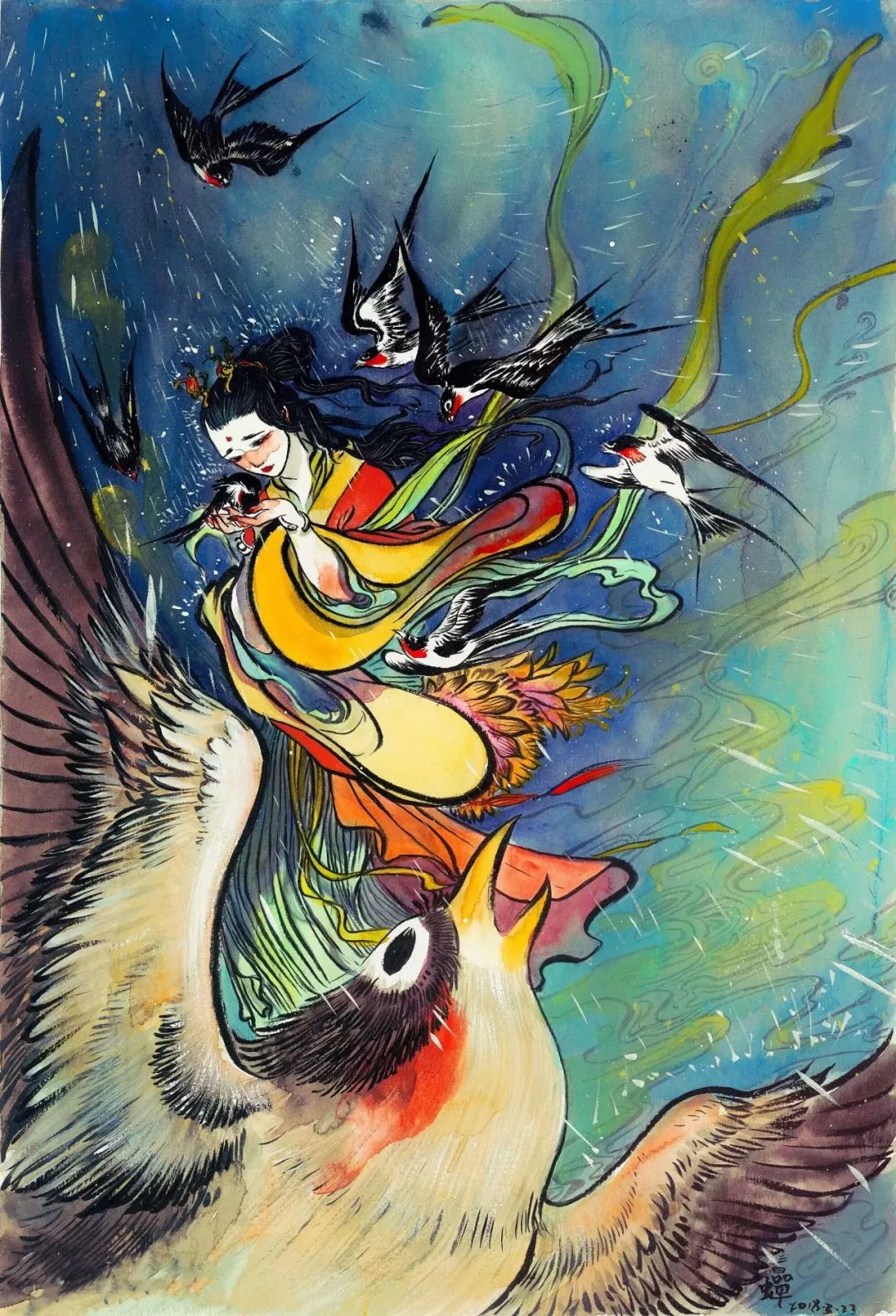 90后画家：三白蝉，让中国漫画刮起了一股的狂野之风！(图20)