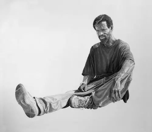 一组超酷的人像素描作品！(图15)