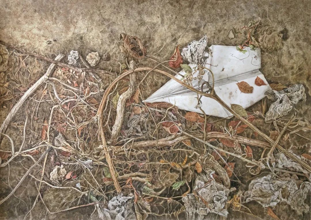 广州美术学院水彩画硕士研究生梁紫嫣的毕业创作和近期作品(图5)