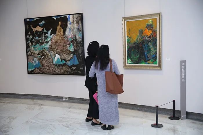 文脉传薪——2022中国写意油画学派作品年展关山月美术馆开幕(图8)