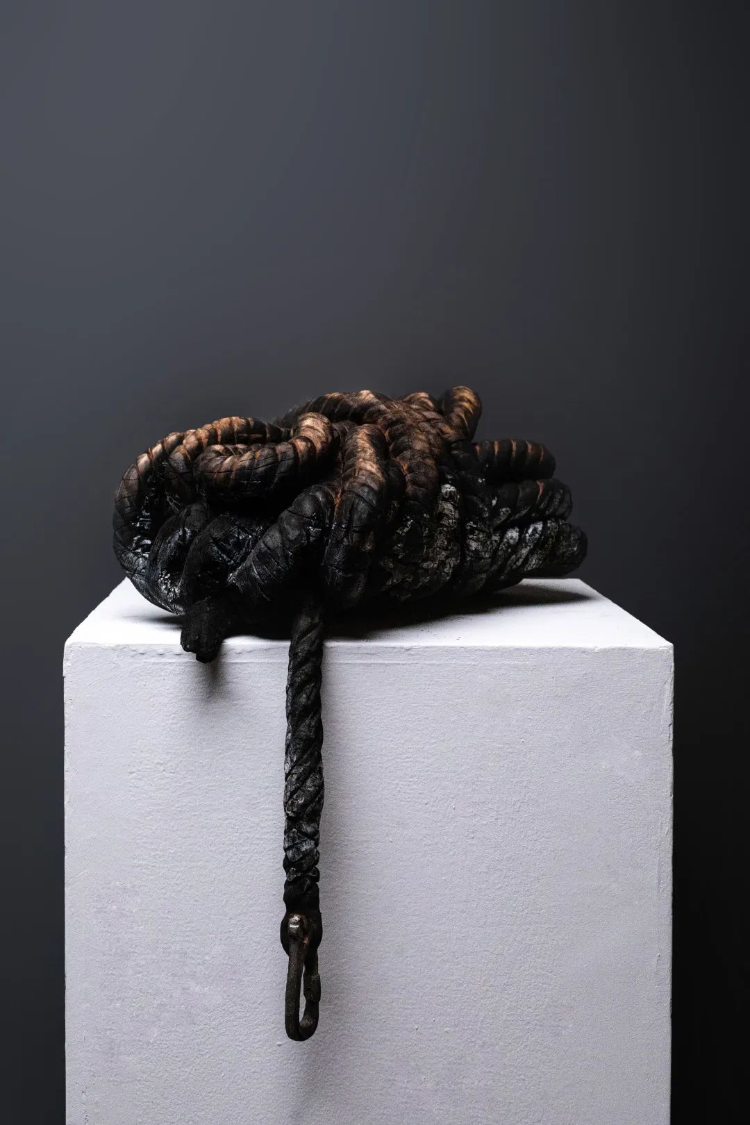 广美最硬核的毕设！用1400斤钢筋铸雕塑致敬建筑工人父亲……(图15)