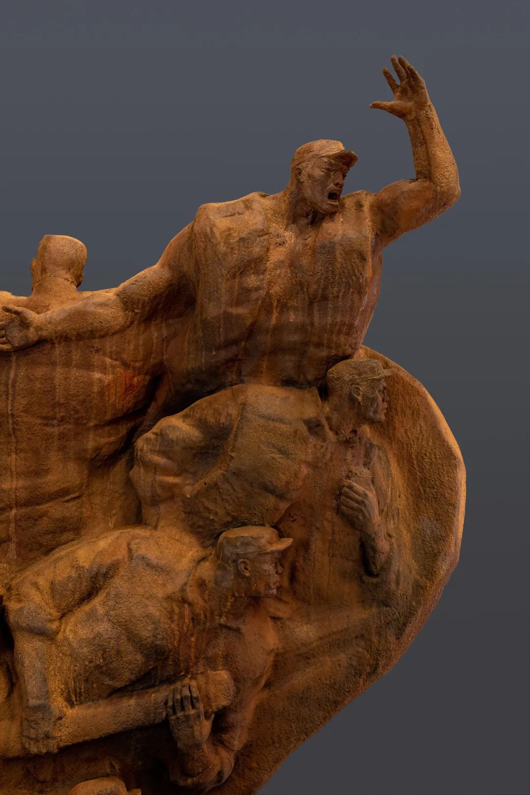 广美最硬核的毕设！用1400斤钢筋铸雕塑致敬建筑工人父亲……(图20)