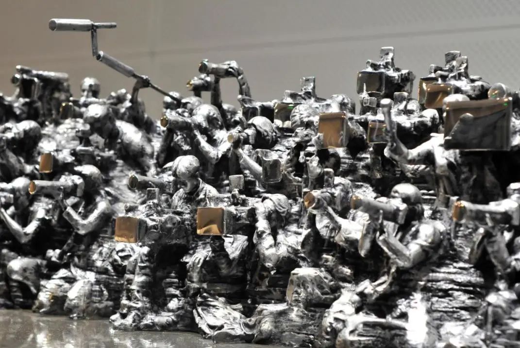 广美最硬核的毕设！用1400斤钢筋铸雕塑致敬建筑工人父亲……(图46)