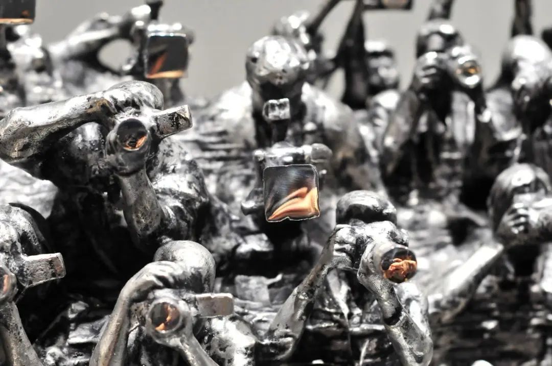 广美最硬核的毕设！用1400斤钢筋铸雕塑致敬建筑工人父亲……(图47)