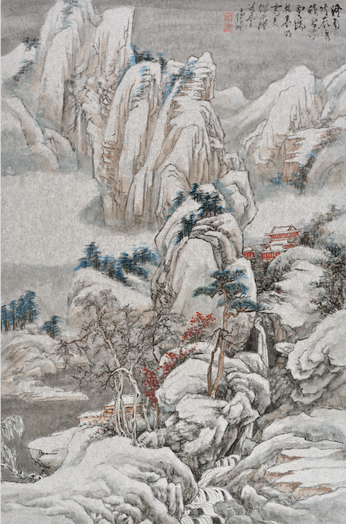 紫禁之巅·翰彩文华——刘怀山画展在京举办(图9) 紫禁之巅·翰彩文华——刘怀山画展在京举办(图9)