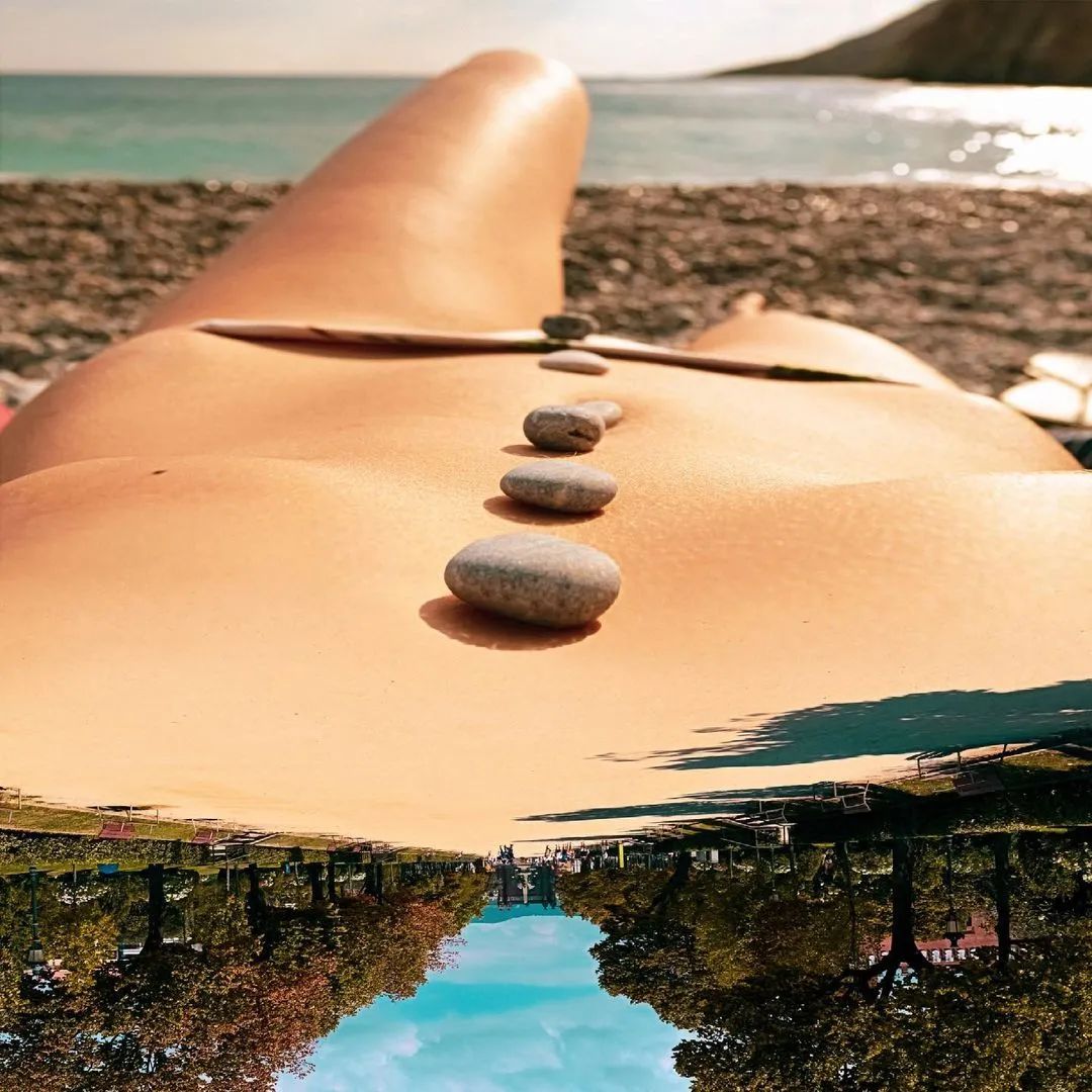 她用身体作画，10万粉丝捂脸看，这是我们能看的吗？她“好色”，但是我们好爱！(图10)