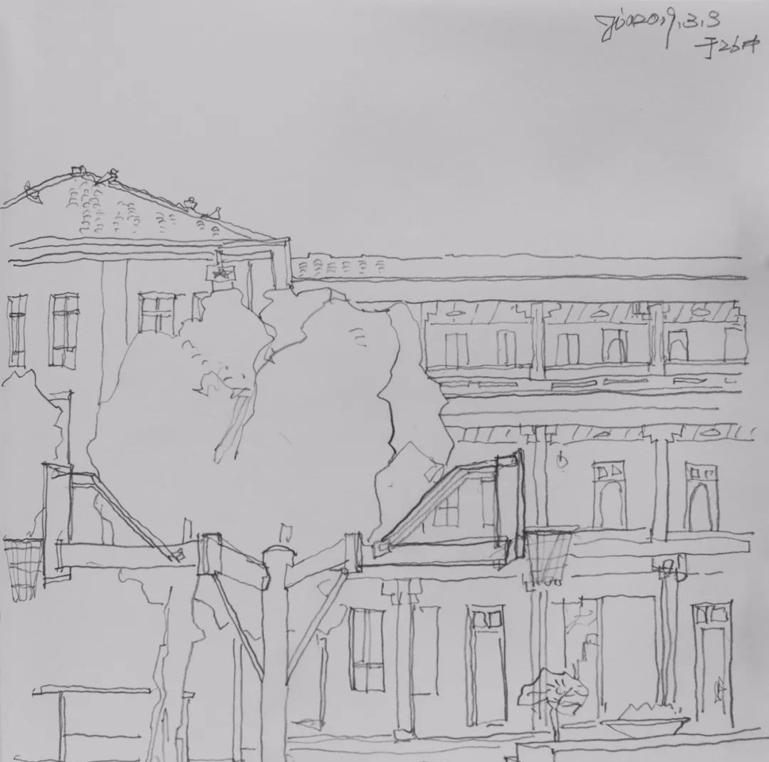 西安美术学院张元稼教授的素描与速写作品(图19)