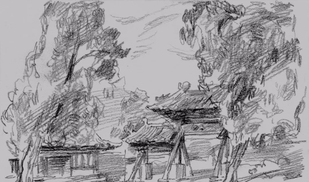 西安美术学院张元稼教授的素描与速写作品(图25)