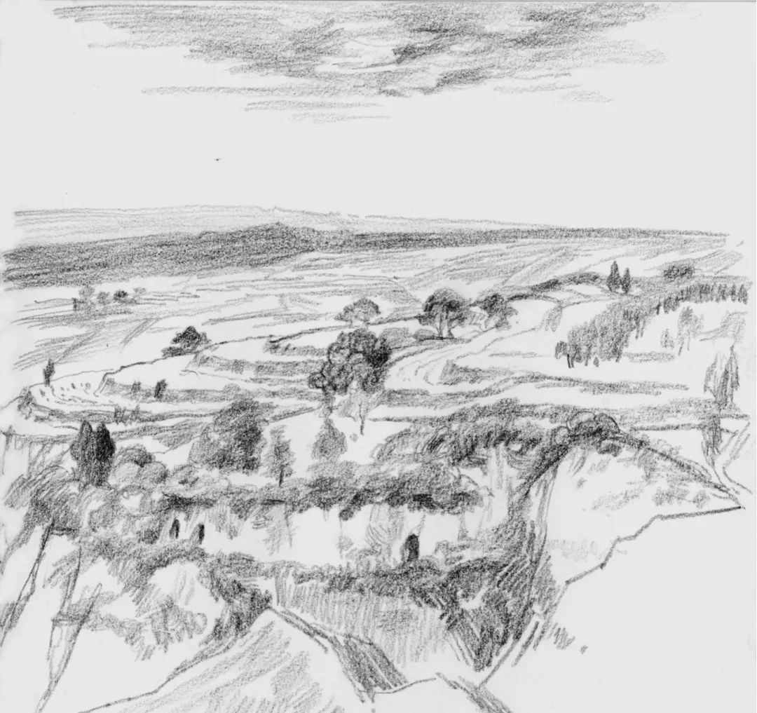 西安美术学院张元稼教授的素描与速写作品(图26)