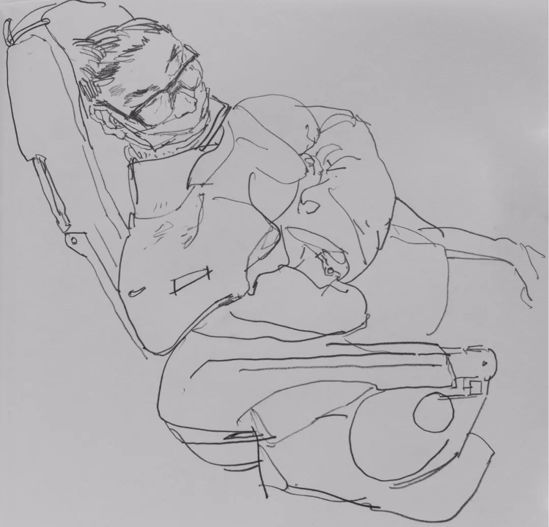 西安美术学院张元稼教授的素描与速写作品(图51)