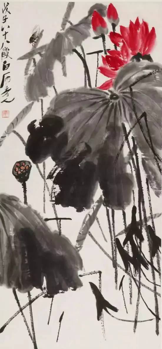 齐白石笔下的夏日生灵(图17)