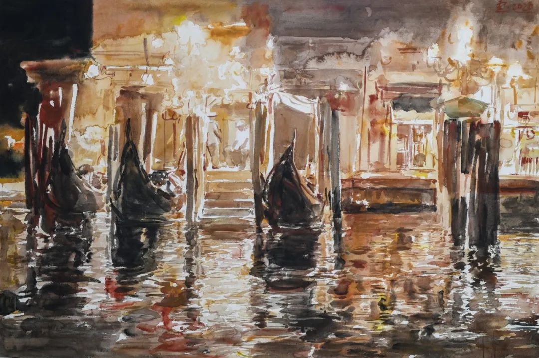 赵云龙水彩艺术展——“在水之湄”在苏州卓美术馆开幕(图16)
