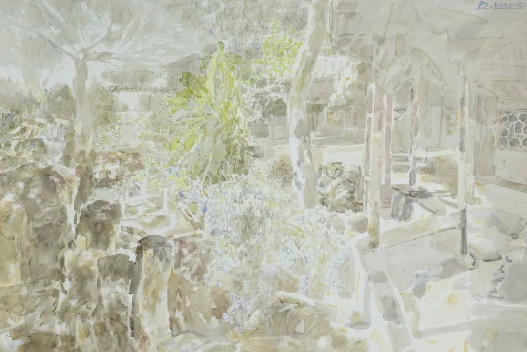 赵云龙水彩艺术展——“在水之湄”在苏州卓美术馆开幕(图22)