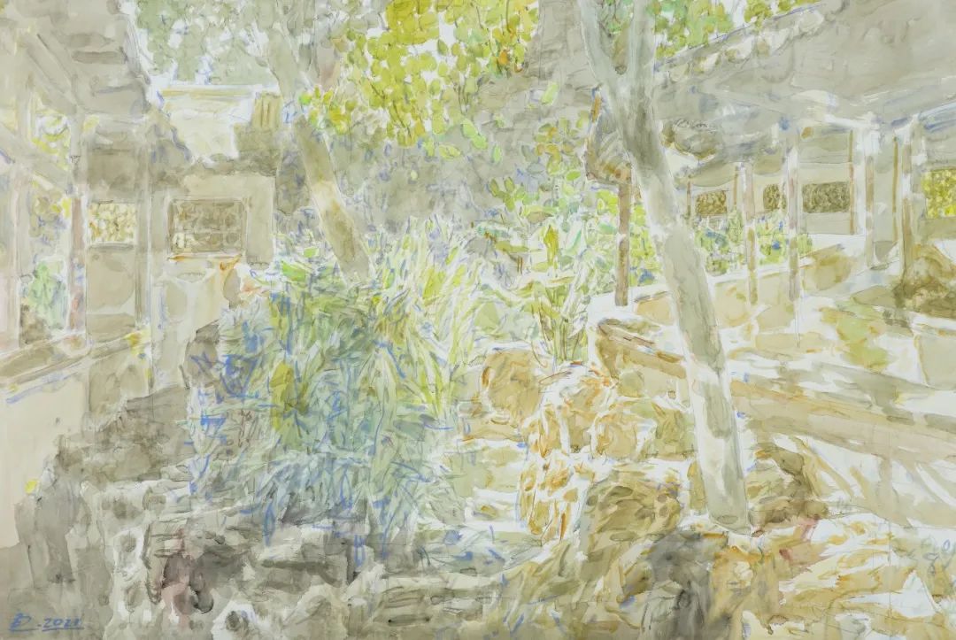 赵云龙水彩艺术展——“在水之湄”在苏州卓美术馆开幕(图23)