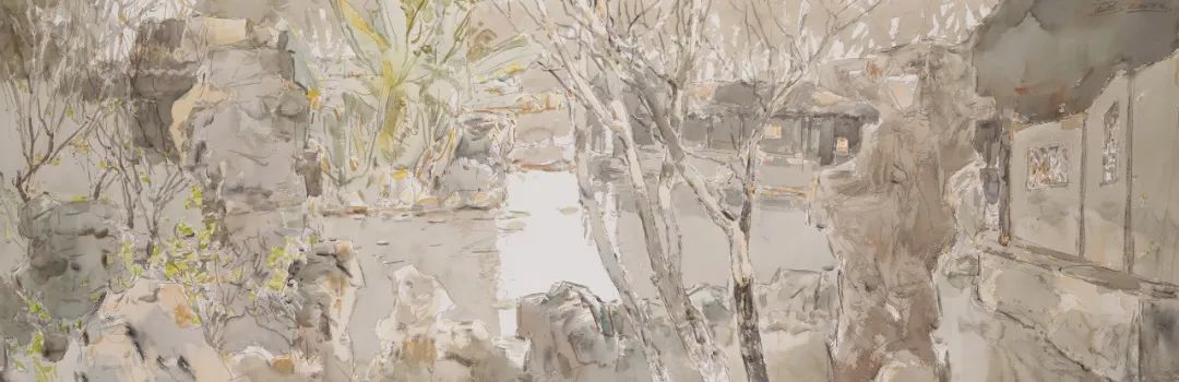 赵云龙水彩艺术展——“在水之湄”在苏州卓美术馆开幕(图39)