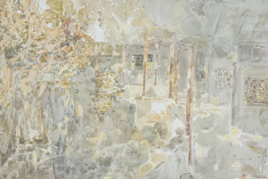 赵云龙水彩艺术展——“在水之湄”在苏州卓美术馆开幕(图29)