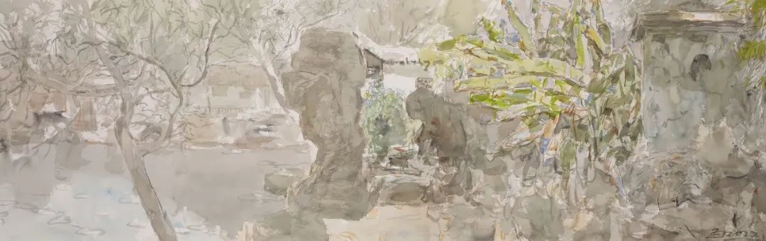 赵云龙水彩艺术展——“在水之湄”在苏州卓美术馆开幕(图33)