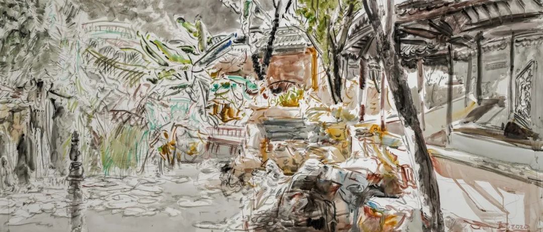 赵云龙水彩艺术展——“在水之湄”在苏州卓美术馆开幕(图48)
