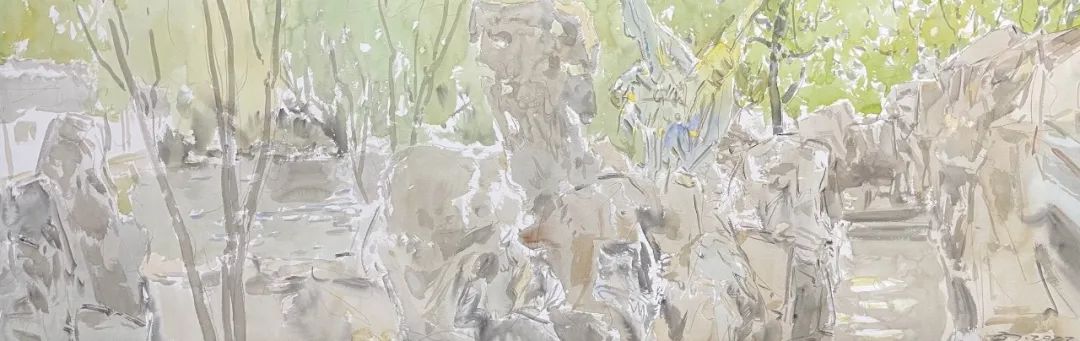 赵云龙水彩艺术展——“在水之湄”在苏州卓美术馆开幕(图47)
