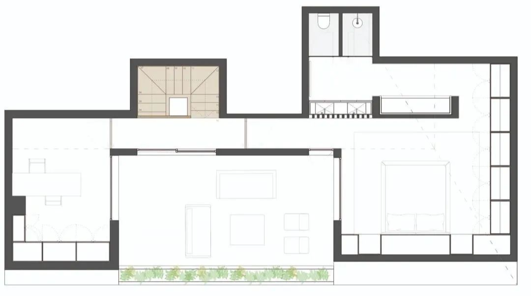 3套侘寂风公寓，质朴简约的高级感(图21)
