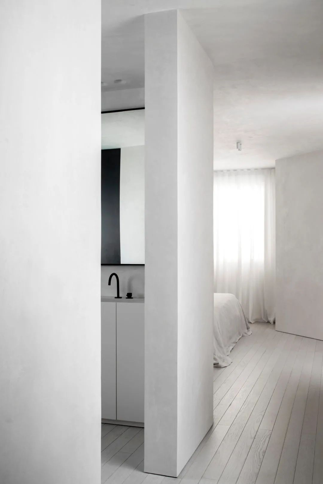 3套侘寂风公寓，质朴简约的高级感(图17)