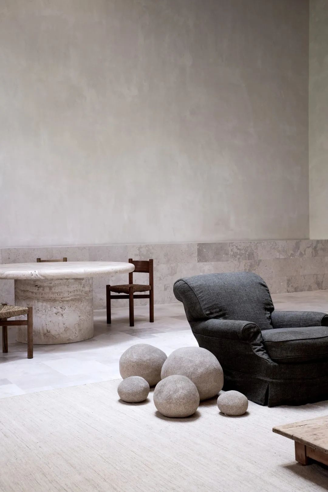 3套侘寂风公寓，质朴简约的高级感(图42)