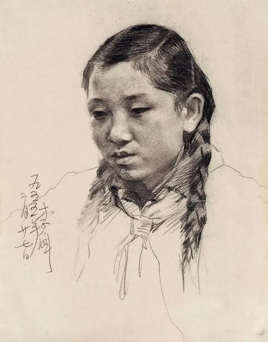 中国画素描大师：李斛作品(图10)