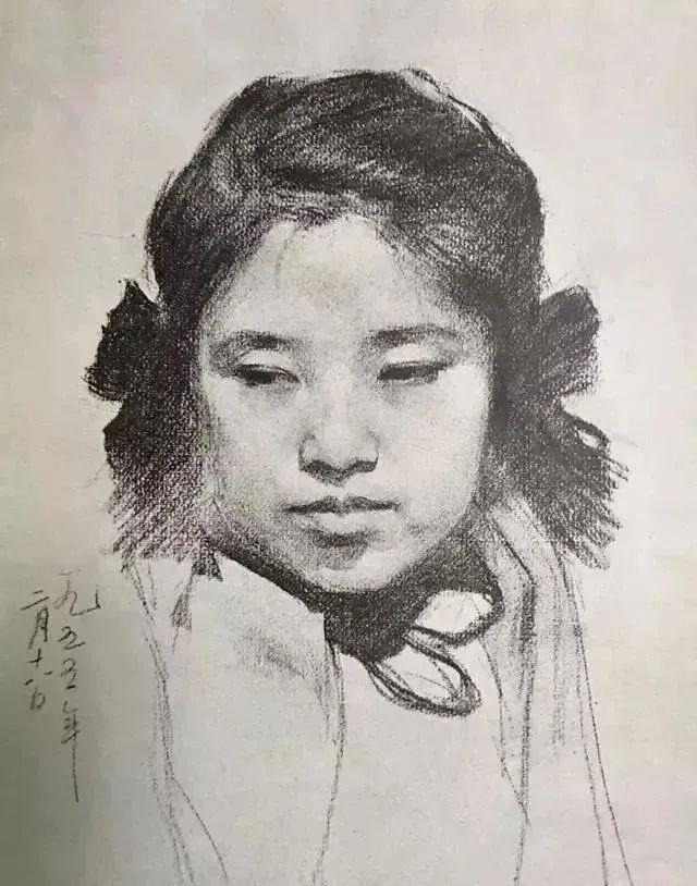 中国画素描大师：李斛作品(图9)