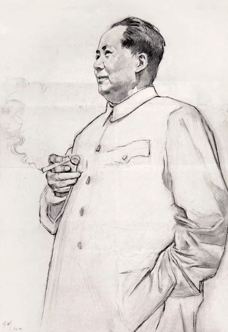 中国画素描大师：李斛作品(图8)